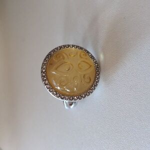 Vintage LIA SOPHIA Ring Sugar Blossom Dome Ladies Ring Size 8 NWOT